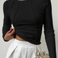 Damen-Sommer-Langarmshirt - Mira