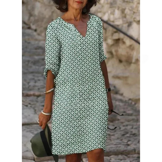 Bedrucktes Sommerkleid Für Damen | Mini