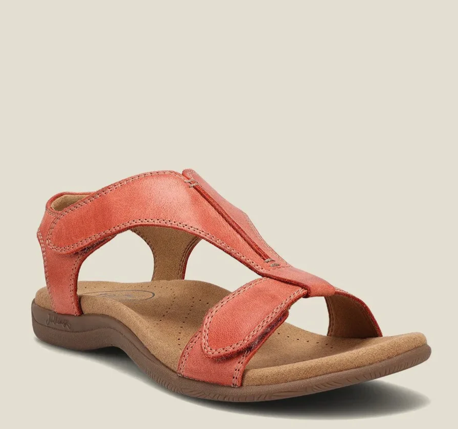 HILDE - Die exklusiven verstellbaren Leder Sandalen für den Frühling/Sommer