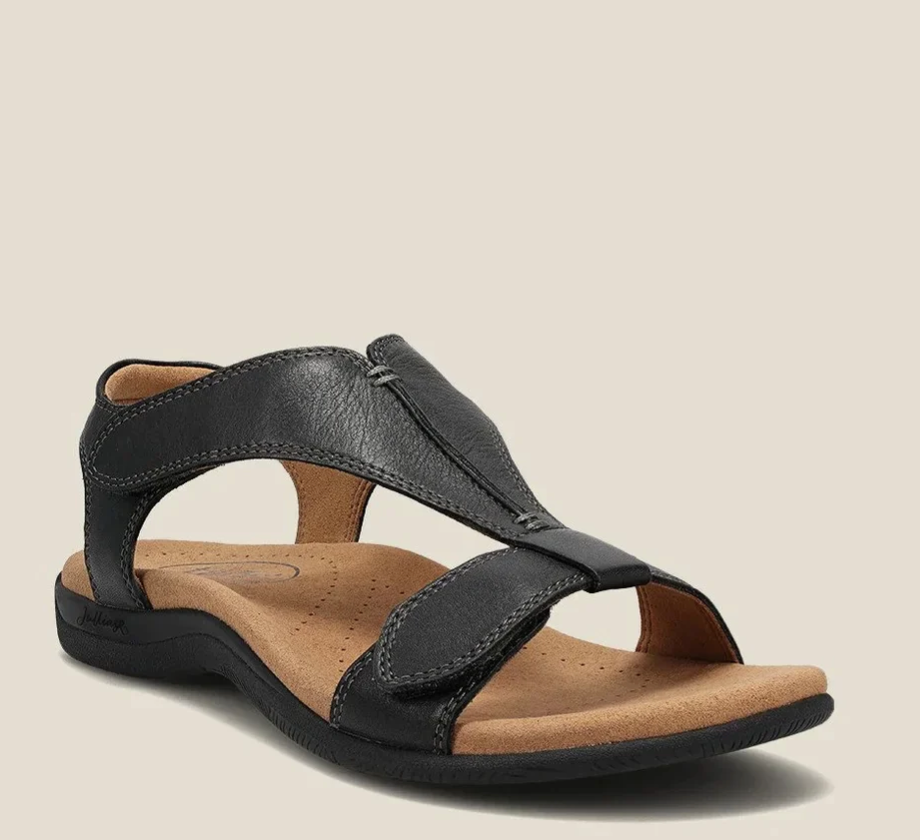HILDE - Die exklusiven verstellbaren Leder Sandalen für den Frühling/Sommer