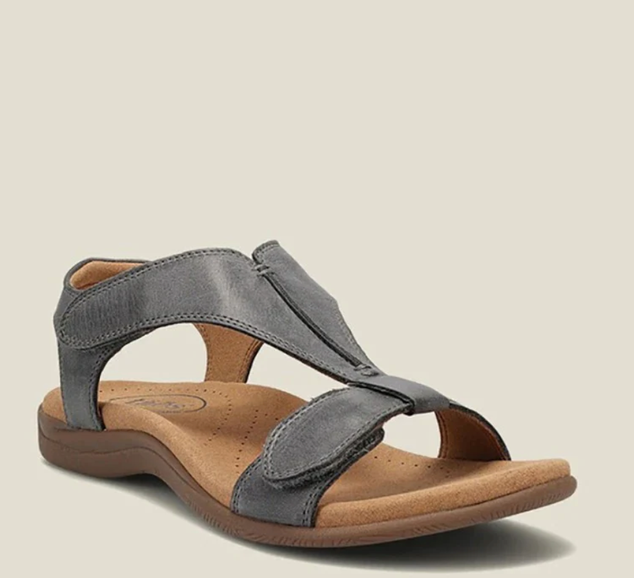 HILDE - Die exklusiven verstellbaren Leder Sandalen für den Frühling/Sommer