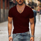 Daniel – herren-t-shirt mit v-ausschnitt