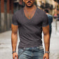 Daniel – herren-t-shirt mit v-ausschnitt