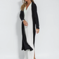 Figurbetontes Kleid mit Weste – Valentina
