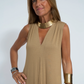Figurbetontes Kleid mit Weste – Valentina