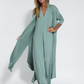 Figurbetontes Kleid mit Weste – Valentina