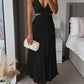 Elsa - Plissee-Maxikleid