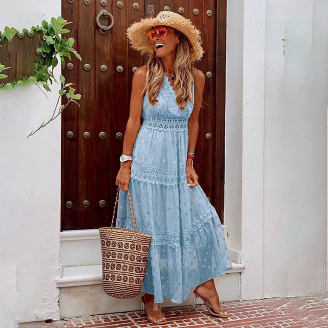 Boho-Chic Kleid Frühling/Sommer: Leicht, Elegant, Bequem