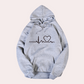 WW | Sehr Bequemer Damen Hoodie mit Kapuze, Der Ein Gemütliches, Minimalistisches Aussehen Verleiht