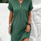 Isabelle | Damen Kleid mit V-Ausschnitt