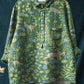 Klassische Damen Bluse mit Blumenmuster