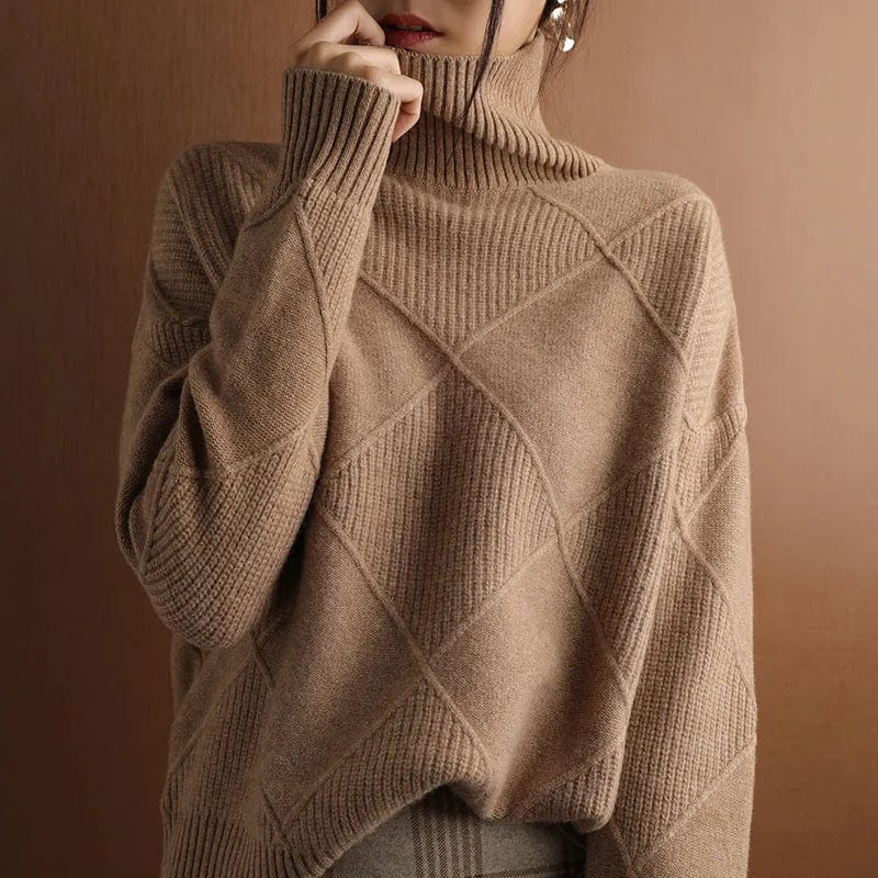 Julie - Rollkragenpullover aus Kaschmir