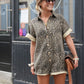 Sommer-Kombishort für Frauen im Leopardenprint - Aurelyne