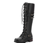 Stylische Damen Kniestiefel, wasserdicht