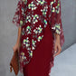 Lyanna - Florales Chiffon-Damenkleid