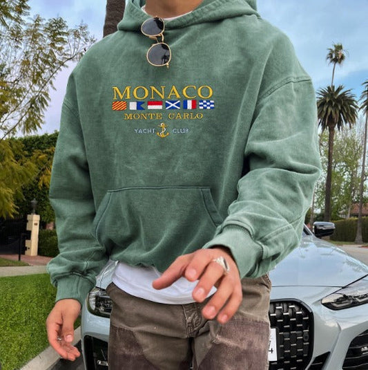WW | Luxus Monaco Yachtclub Kapuzenpulli