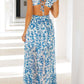Damen Ärmelloses Maxikleid mit Blumenmuster für den Sommer