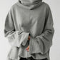 W&W - Damen Kapuzenpullis Rollkragenpullover