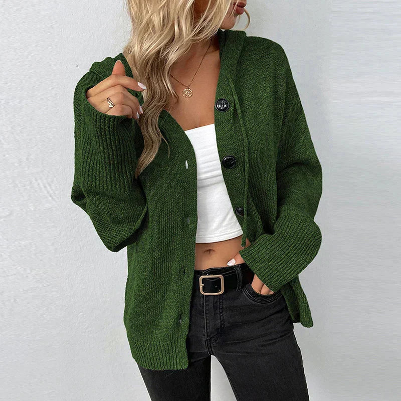 WW | Bequemer Hooded Cardigan