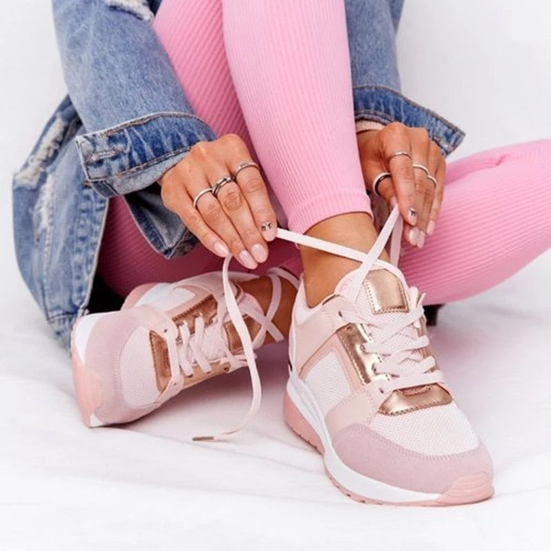 Orthopädische Damen Sneaker mit Dämpfung & Fußgewölbestütze – Valora
