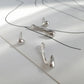 Wassertropfen-Ohrstecker