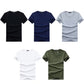 Slim Fit V-Ausschnitt T-Shirt Herren 1+1 GRATIS – Bequem & Alltagstauglich – Jonas