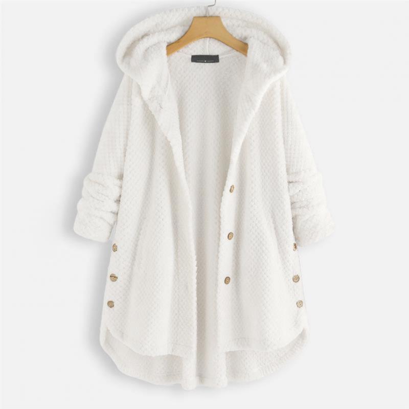 WW | Stylische, Superweiche Fleece-Kapuzenjacke