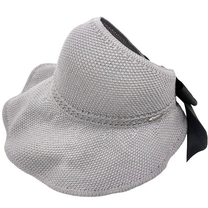 Trendiger Sommerstrohhut mit Öffnung für Pferdeschwanz | 1 kaufen, 1 gratis - SonnenSchwung