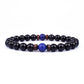 Lava-Männer| Natürliche Lavasteine Armband