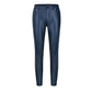 Leder-Stretchhose mit hohem Bund – Raffaela