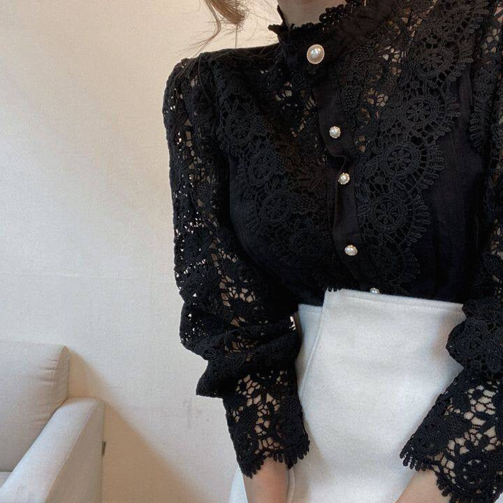 Spitzenbluse Lucy | Klassisch, elegant und frühlingshaft!