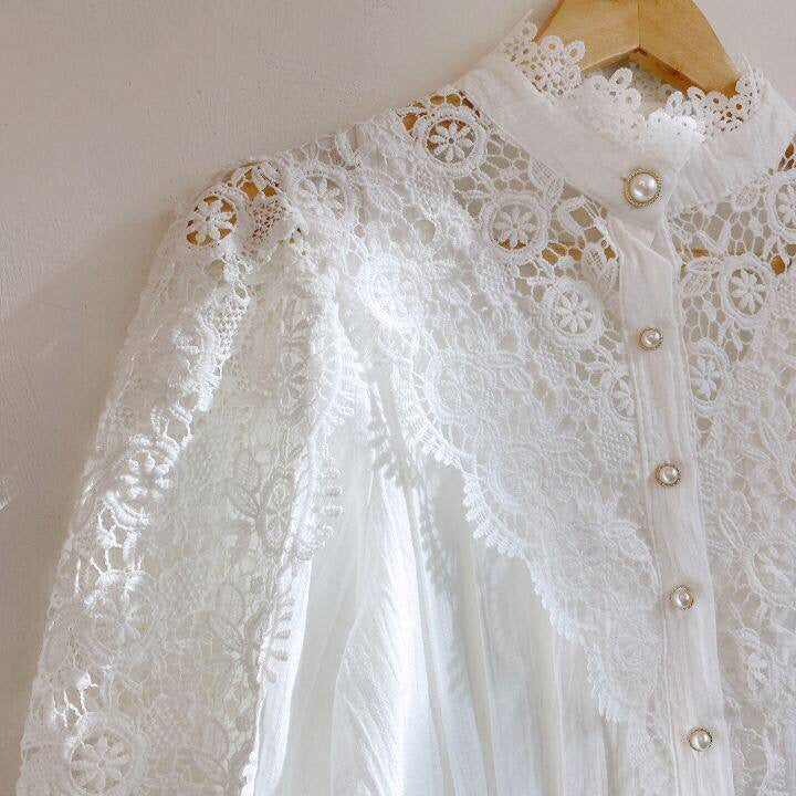Spitzenbluse Lucy | Klassisch, elegant und frühlingshaft!