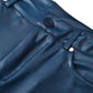 Leder-Stretchhose mit hohem Bund – Raffaela