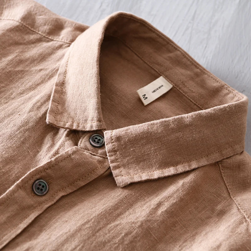 Ralf Langarmhemd mit Button-Down Kragen
