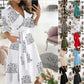 Wickelkleid Mit Gürtel Für Damen | Formell