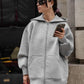 Warm Hoodie Damenweste