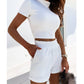 2-teiliges Sommer-Sport-Outfit I Top und Short von ElizabethsSet