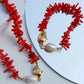 Rotes Korallenarmband
