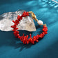 Rotes Korallenarmband