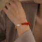 Rotes Korallenarmband