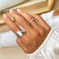 Solitaire Zirkonia Ring - Elena