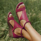 IVONNE - Ledersandalen für Damen