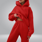 WW | Trainingsanzug Lässiges 2-teiliges Hoodie & Sweatpants Set für Damen