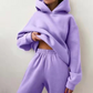 WW | Trainingsanzug Lässiges 2-teiliges Hoodie & Sweatpants Set für Damen
