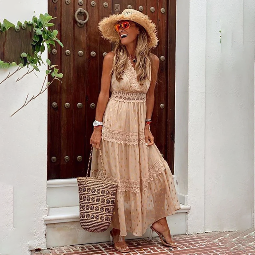 Boho-Chic Kleid Frühling/Sommer: Leicht, Elegant, Bequem