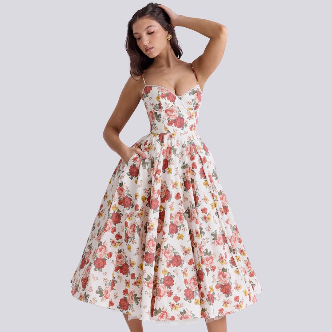 Charlotta - Elegantes Maxikleid