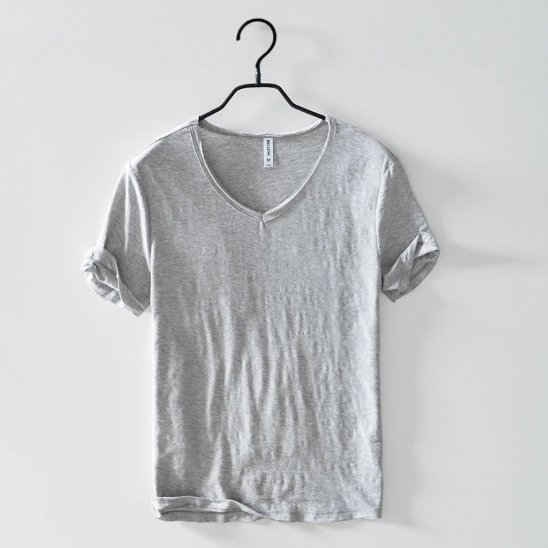 Boris V-Ausschnitt T-Shirt