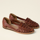 Damen Leder Huarache Sandalen – Handgefertigte Sommerschuhe im geflochtenen Design