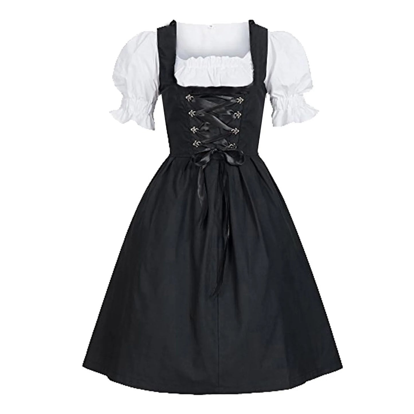 Trachtenkleid für Damen mit Schürze für bayerisches Oktoberfest