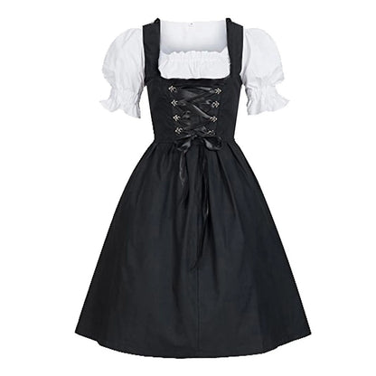 Trachtenkleid für Damen mit Schürze für bayerisches Oktoberfest